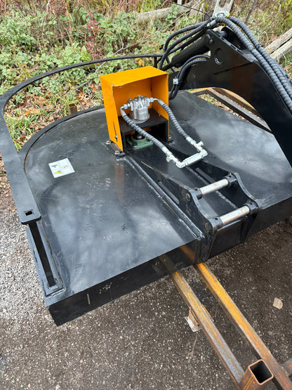 Articulating brush cutter