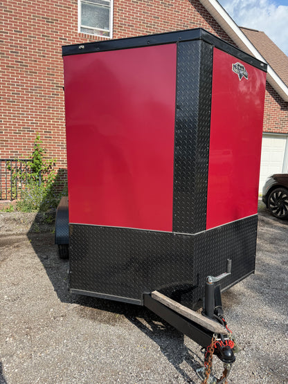 2025 New Enclosed Black Diamond 6x12 Trailer