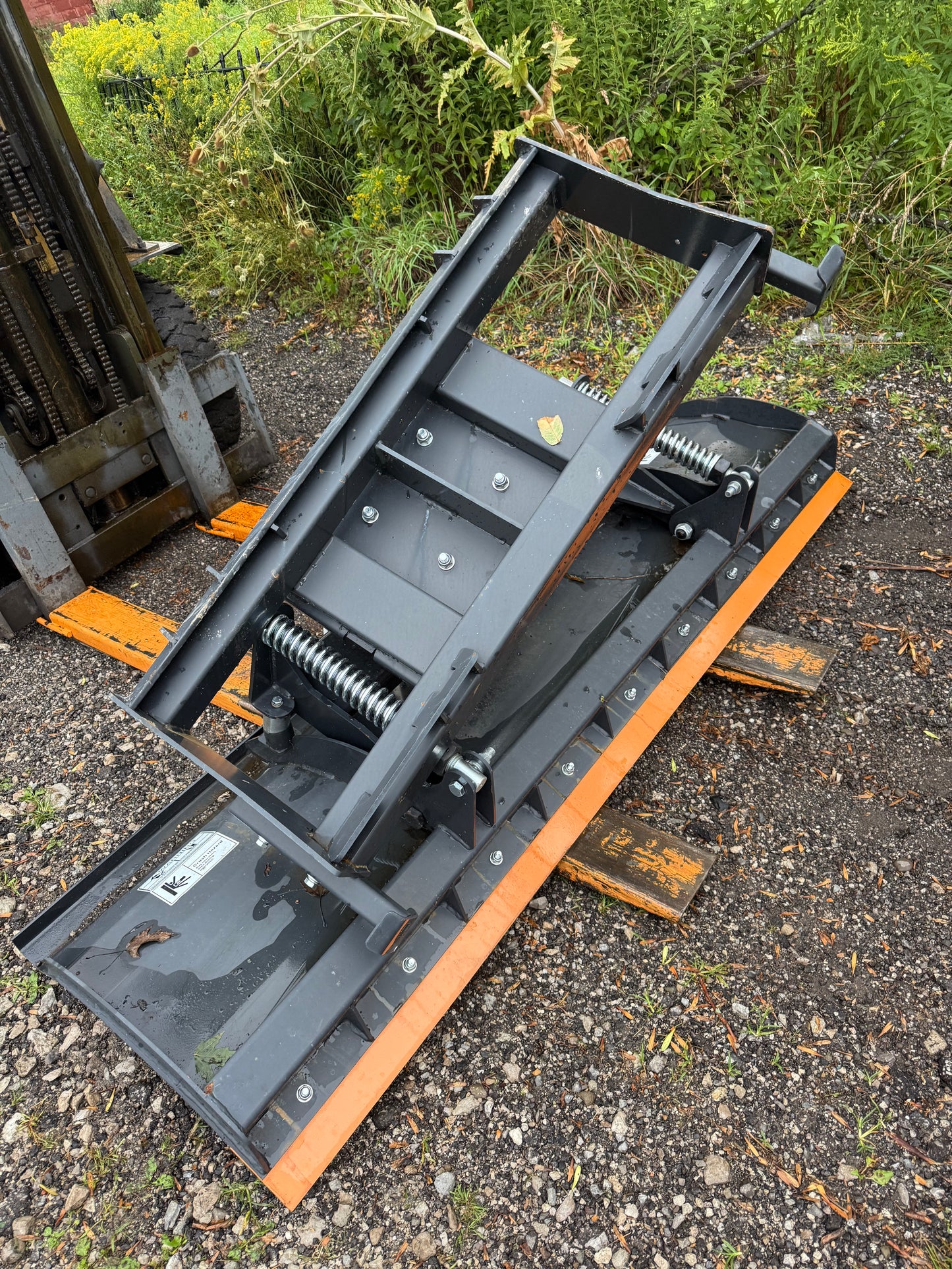 84” Wolverine Snow Plow for Skid Steer / Tractor