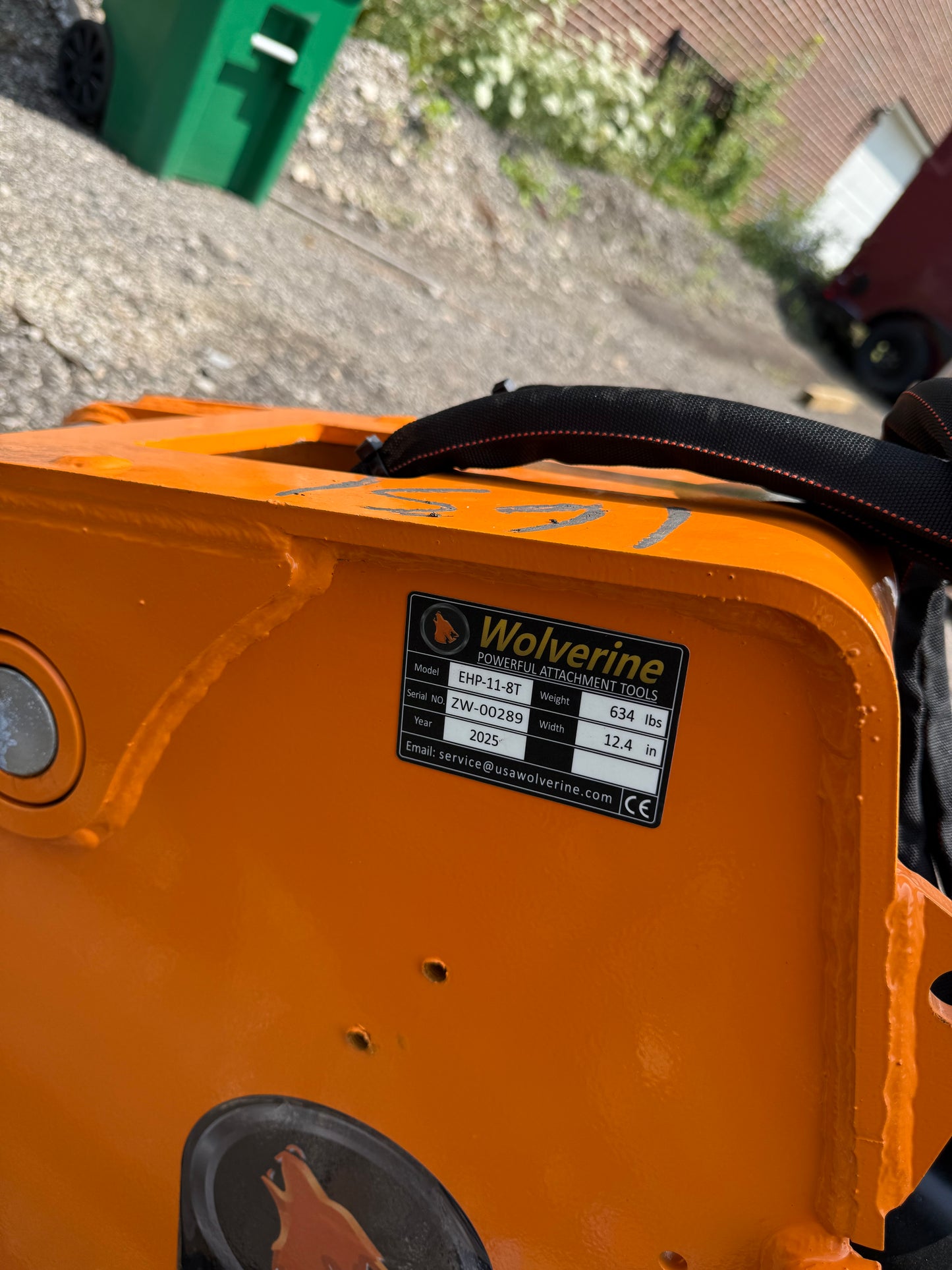 Heavy Duty Hydraulic Clamp / Thumb Attachment