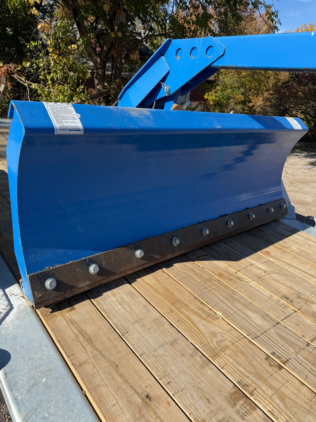 Topcat 72” Grader Blade for Skid Steer / Tractor