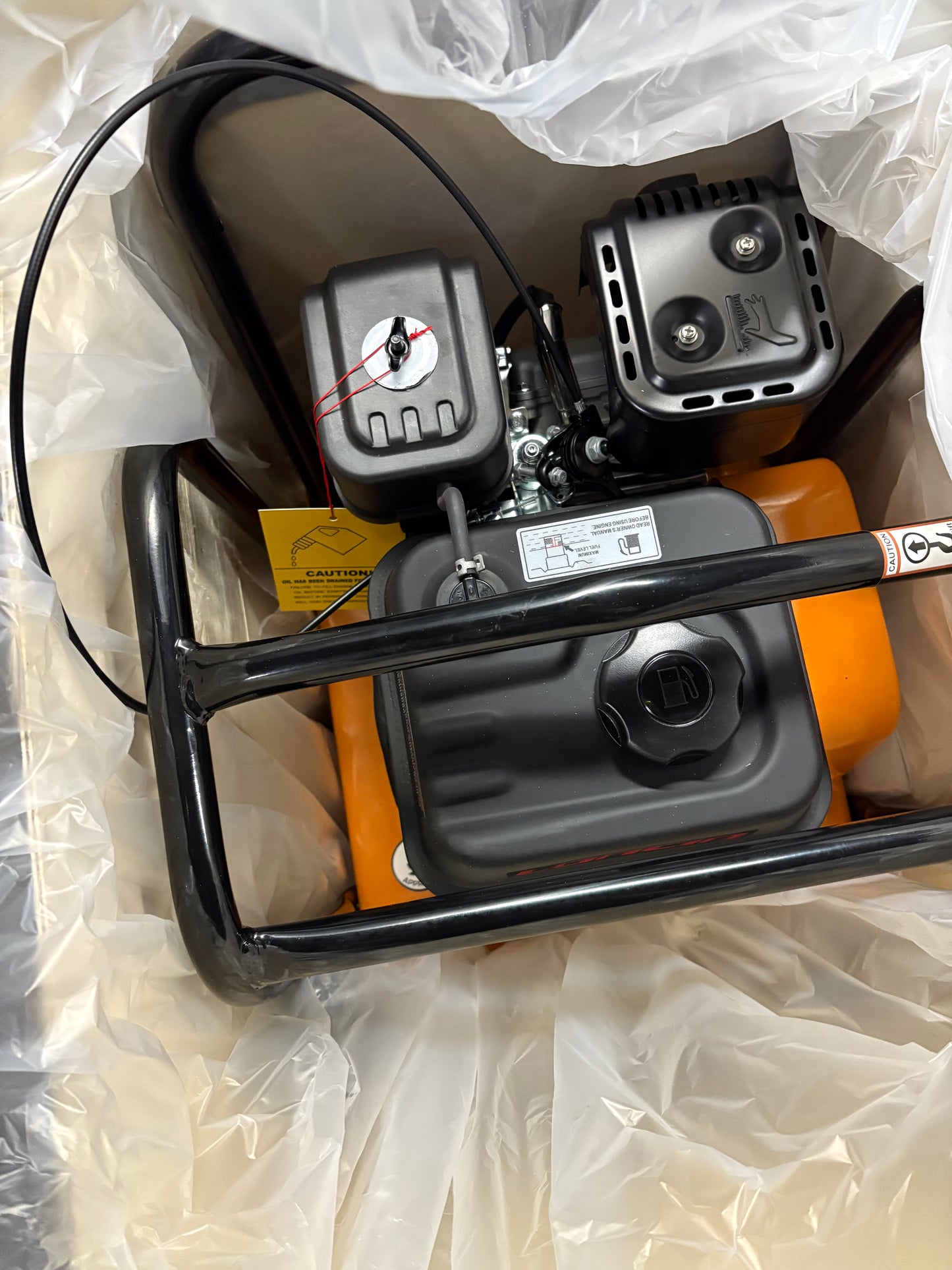 Heavy duty plate compactor