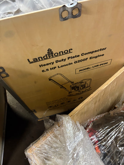 Heavy duty plate compactor