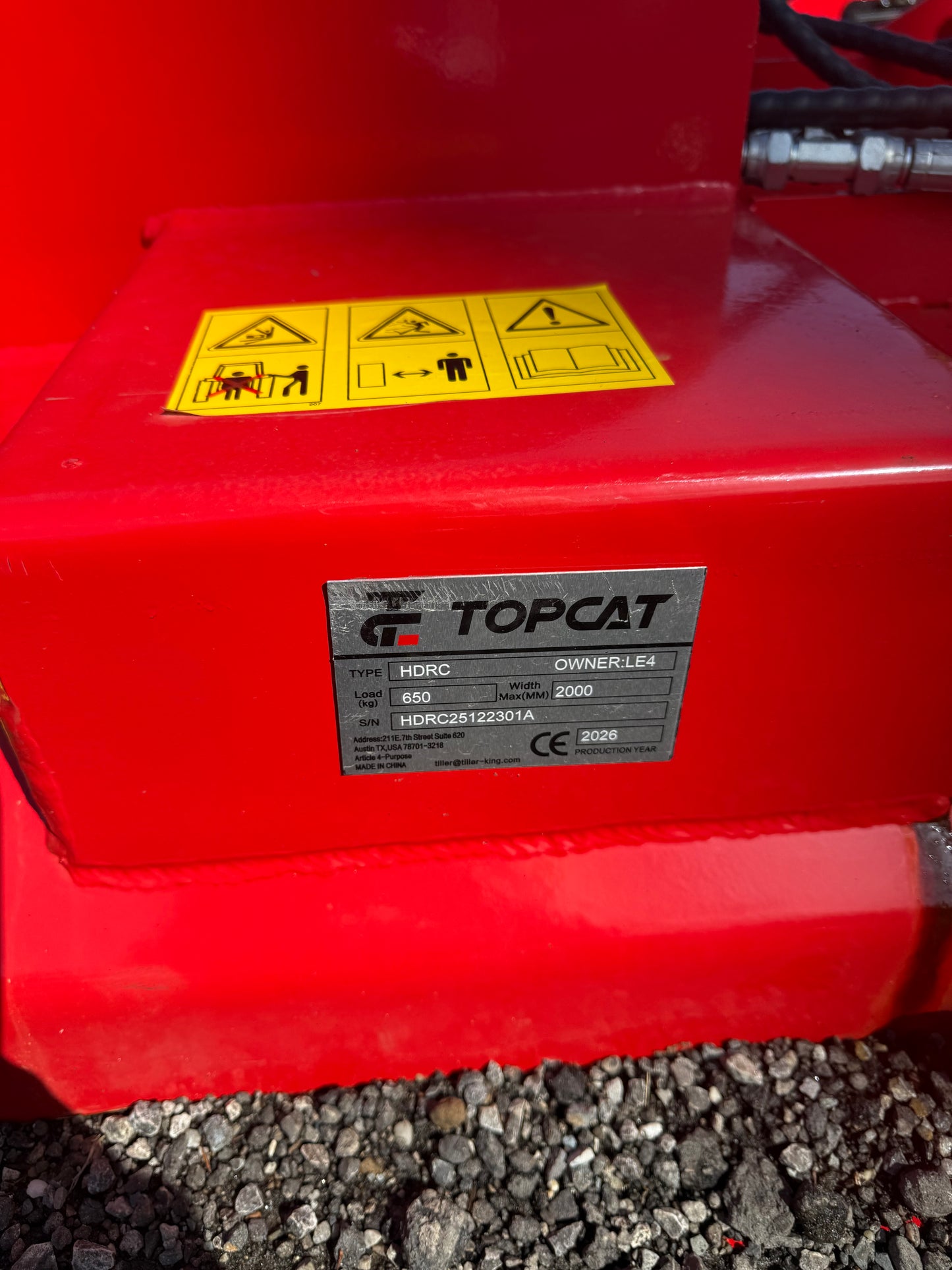 Top Cat Brush Cutter for Skid Steer / Tractor