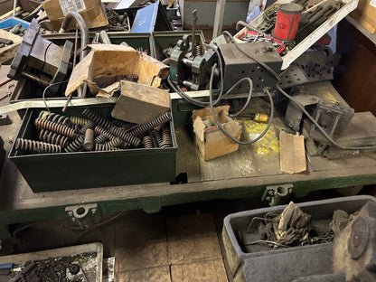 Antique warehouse cart