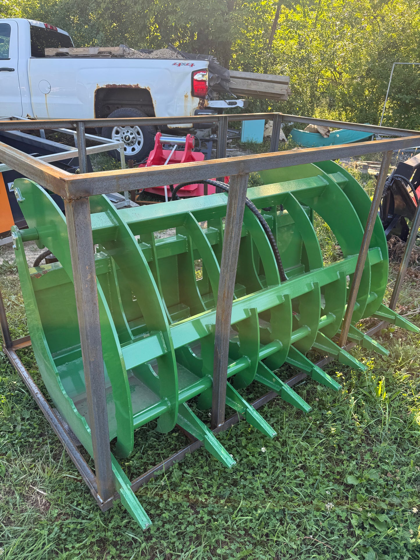 AGT Heavy Duty Log Grapple for Skid Steer / Tractor