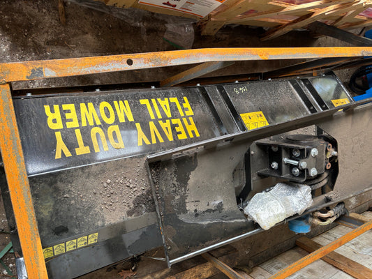 Flail mower for skid steer