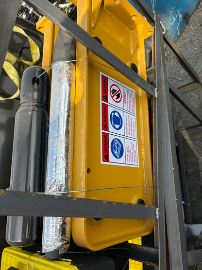 Breaker hammer for skid steer