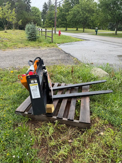 Hydraulic Side Shift Pallet Forks for Skid Steer / Tractor