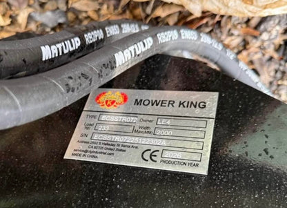 Mower King Hydraulic Tiller for Skid Steer / Tractor