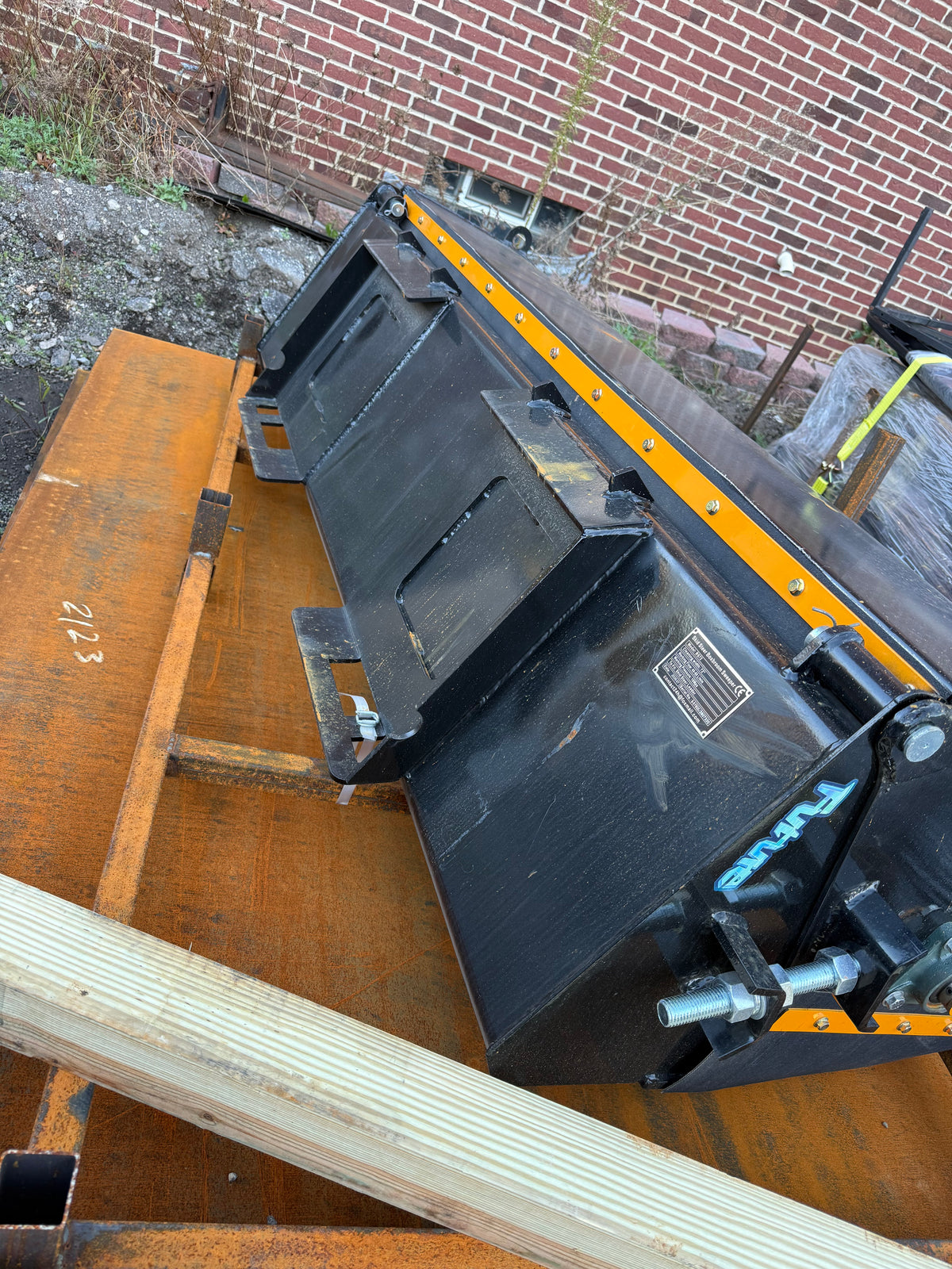 72” Boxbroom Sweeper for Skid Steer / Tractor