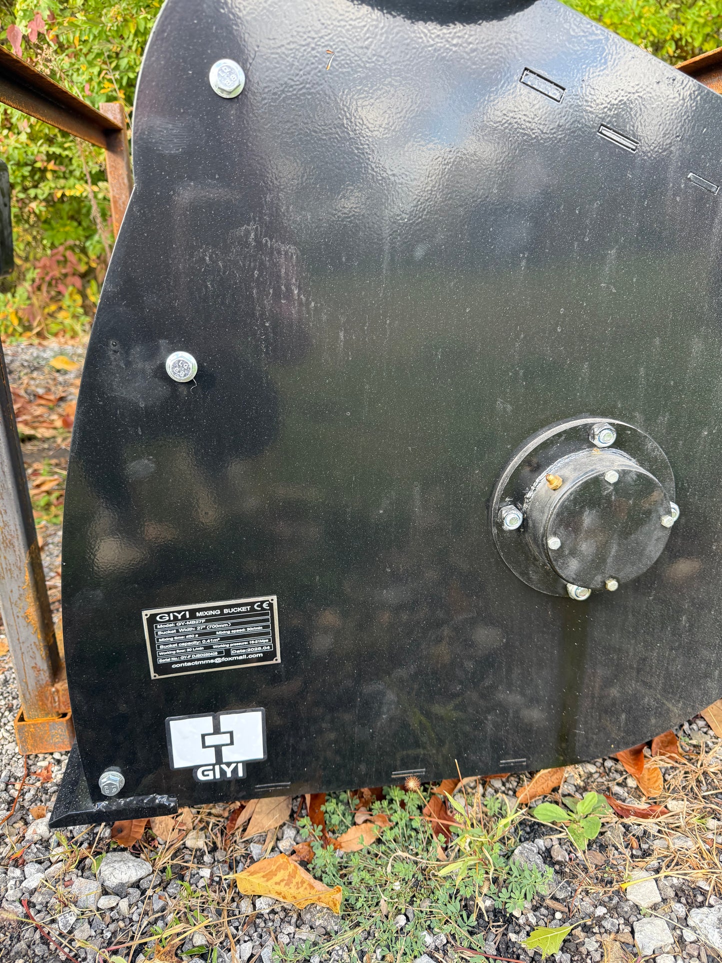 Mini skid steer 4 in 1 bucket