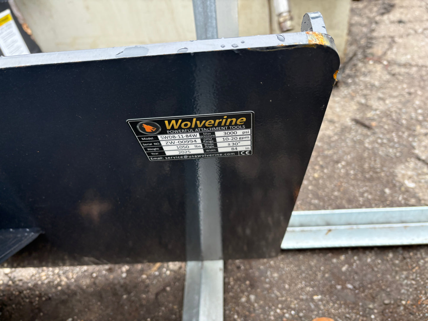 Skid Steer 6 Way Dozer Blade