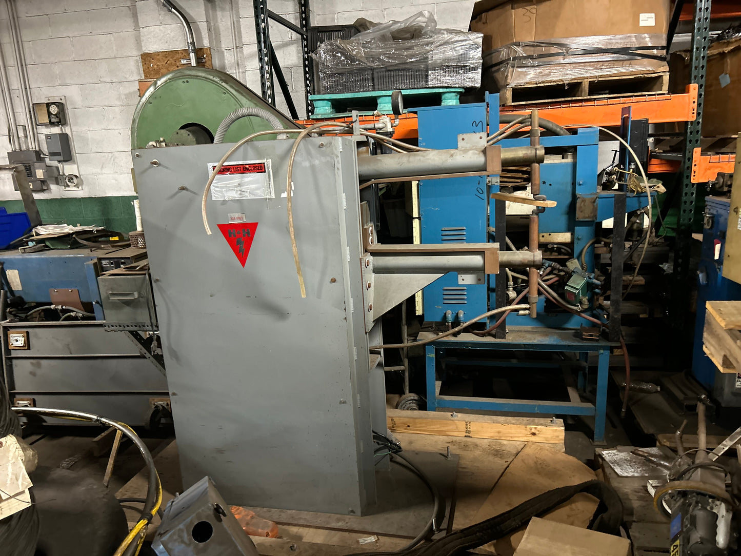50 KVA rocket arm spot welder