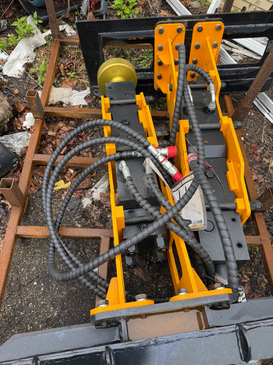 56” GiYi Pile Hammer for Skid Steer / Tractor