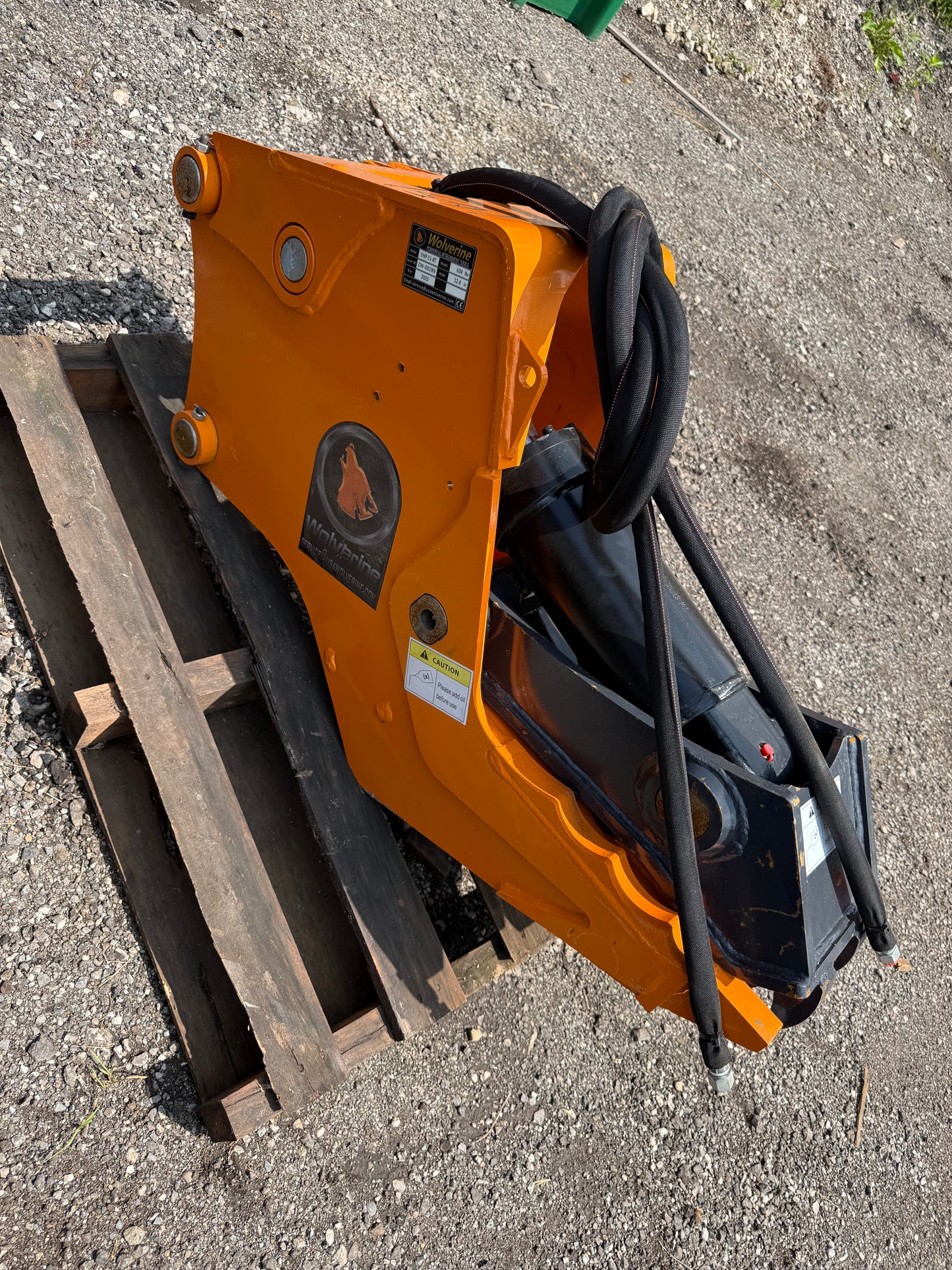 Heavy Duty Hydraulic Clamp / Thumb Attachment