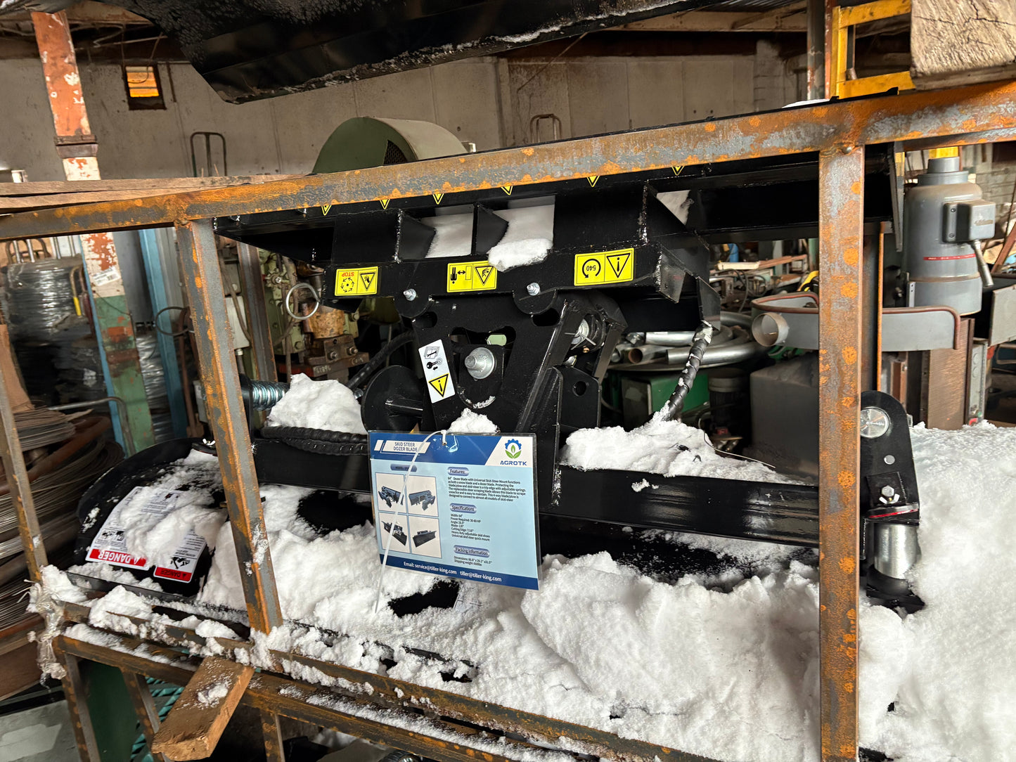 84" Snow Plows for Skid Steer / Tractor