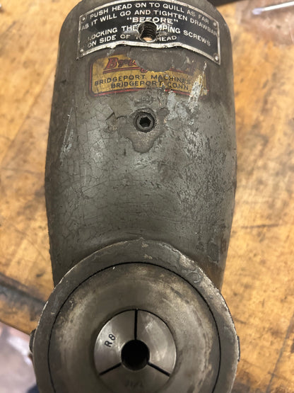 Bridgeport angle attachment