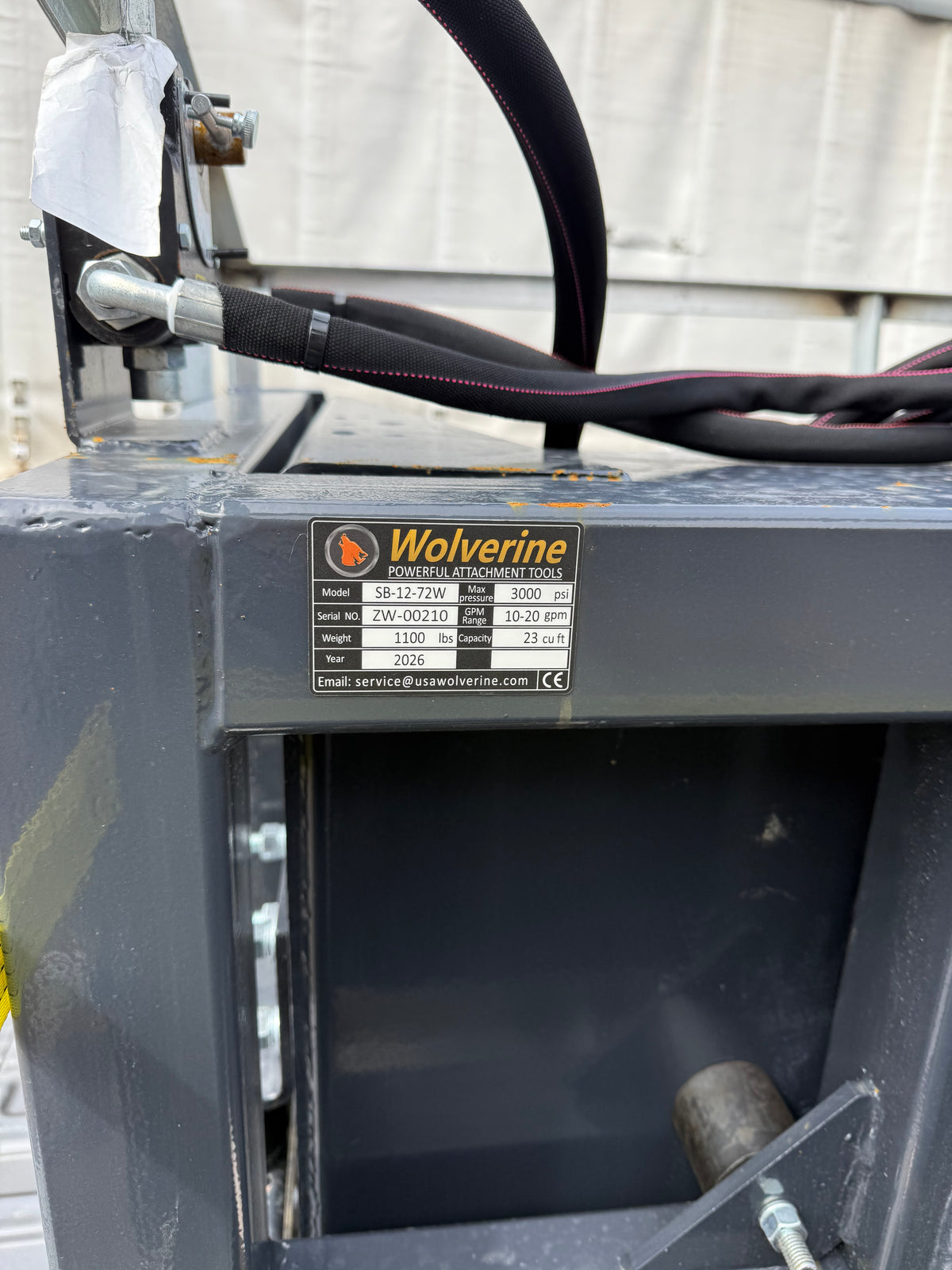 72” New Hydraulic Screening Bucket