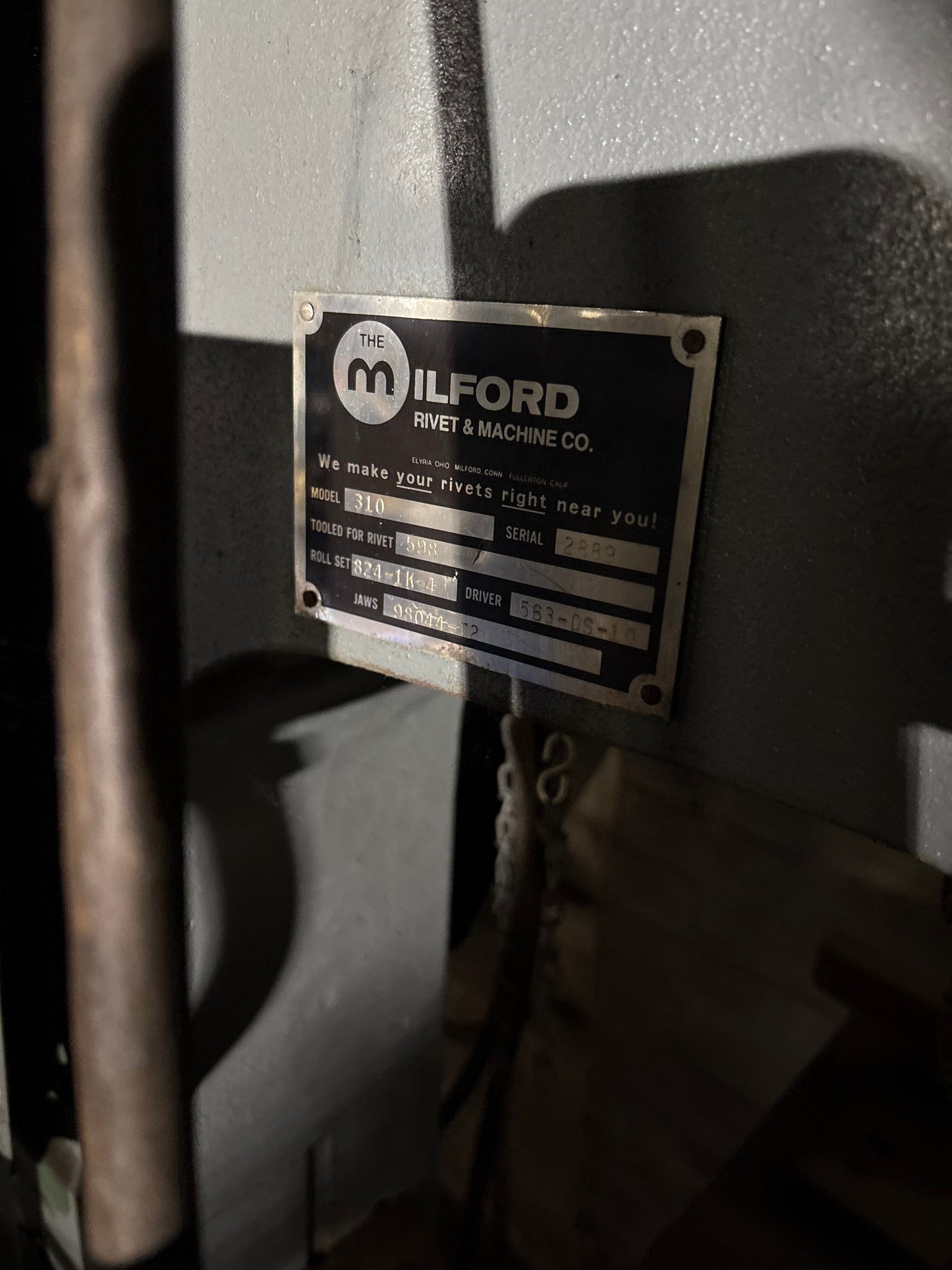 Milford riveter