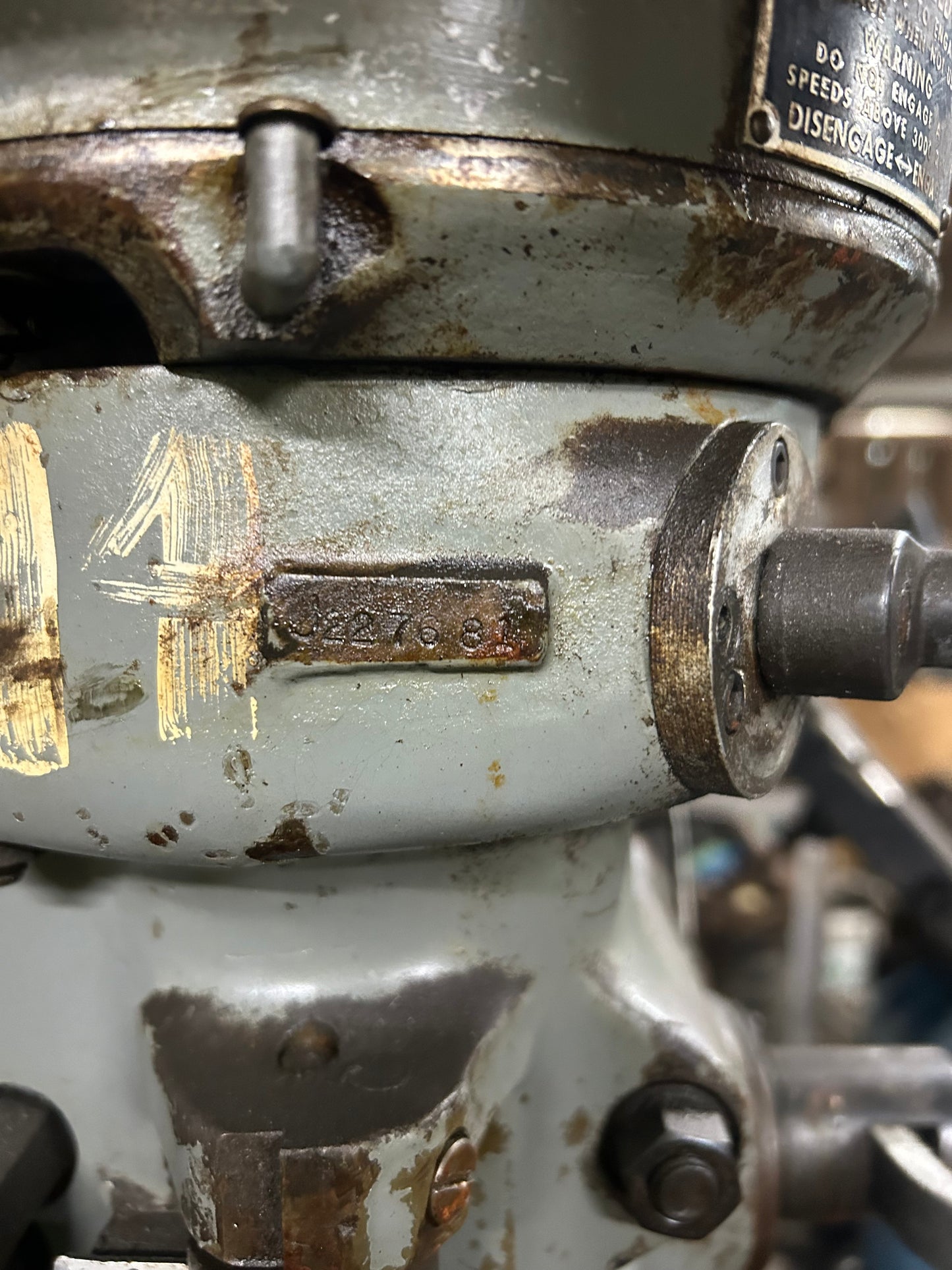 Bridgeport milling machine