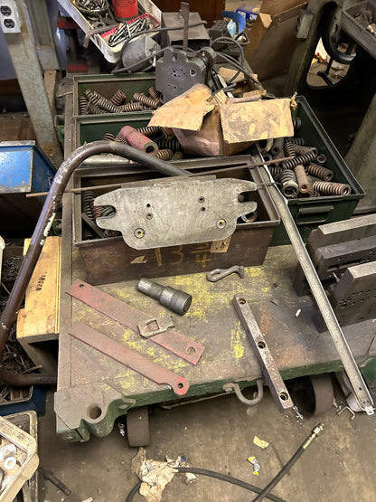 Antique warehouse cart