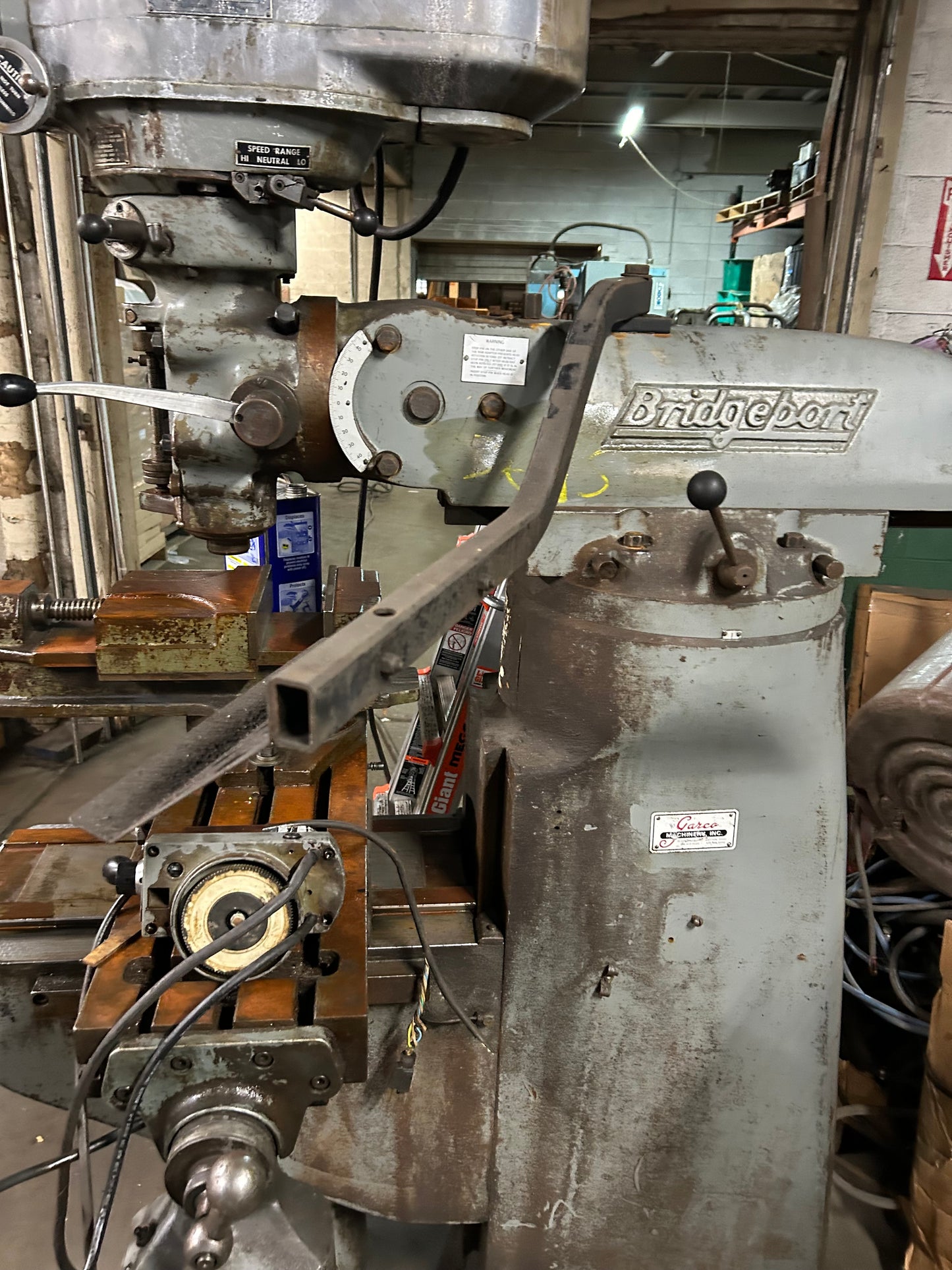 Bridgeport milling machine