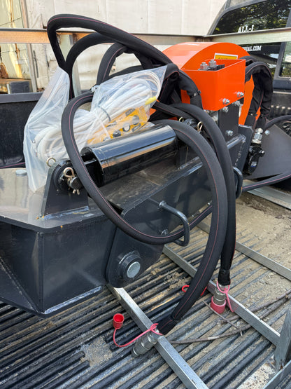Wolverine Heavy Duty Hydraulic Stump Grinder for Skid Steer / Tractor