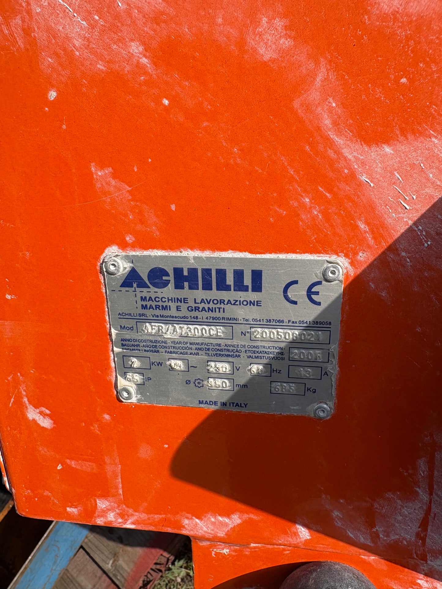 Wet saw