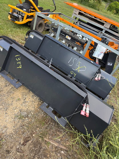 72” Wolverine Hydraulic Rotary Tiller for Skid Steer / Tractor
