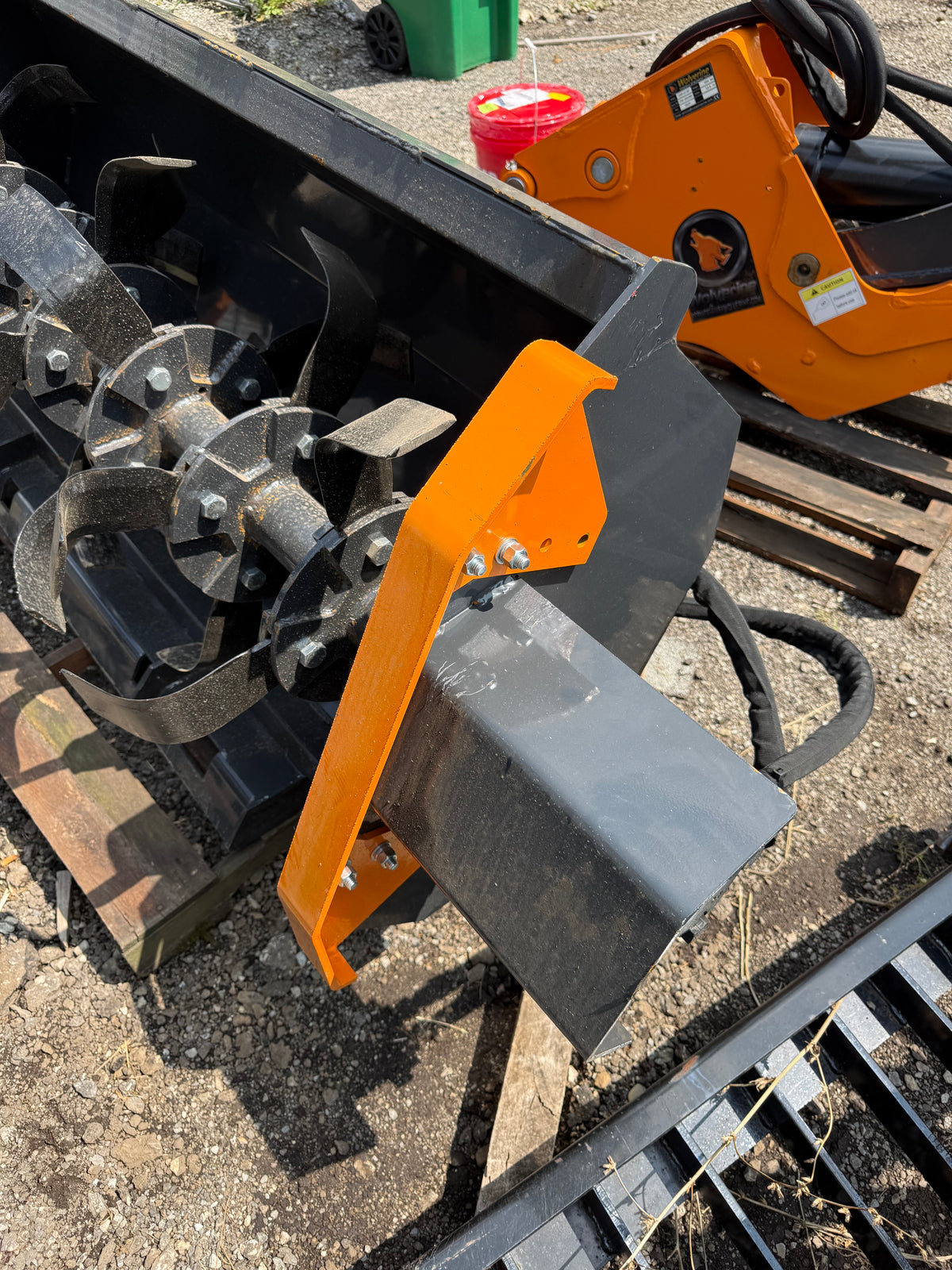 66” LandHonor Heavy Duty Rotary Tiller for Skid Steer / Tractor