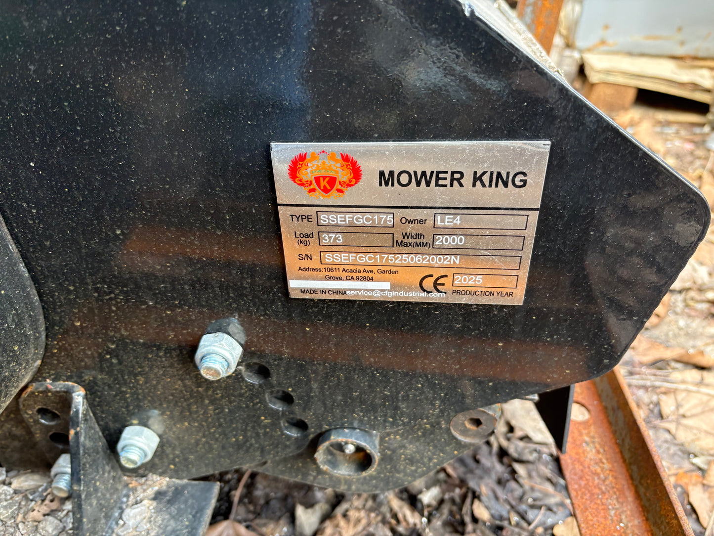 Flail mower for skid steer