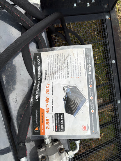 Wolverine hydraulic sifter bucket