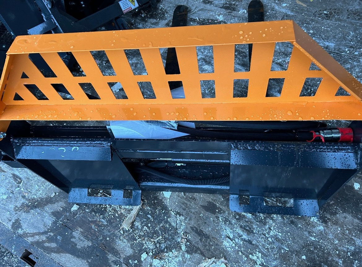 Adjustable forks for skid steer