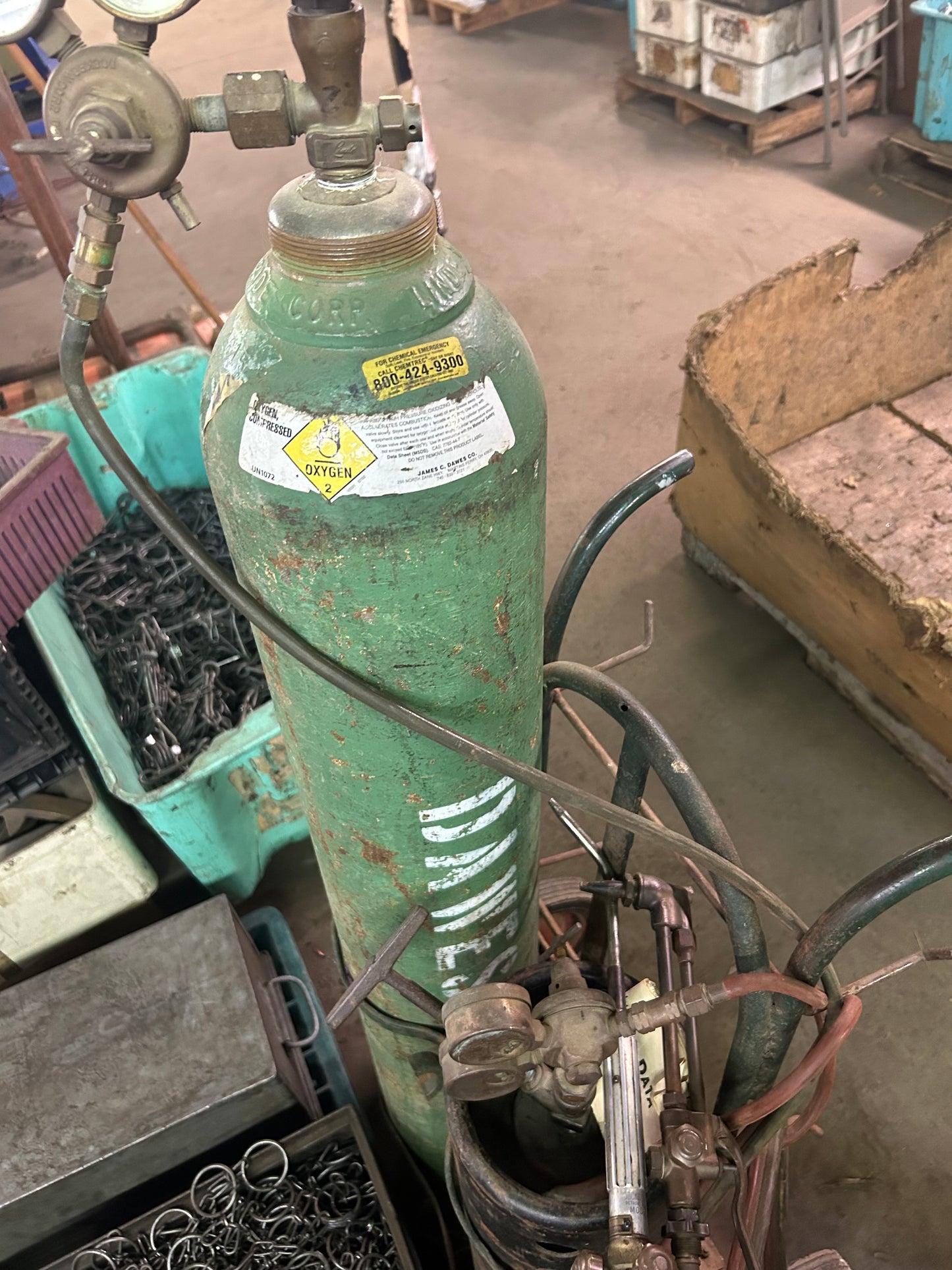 Cutting torch tanks and cart – All-i Industrial